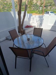 Balkón alebo terasa v ubytovaní Galini Studios & Apartments-Adults only