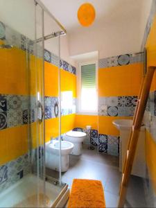 Koupelna v ubytování B&B Vigna Grande