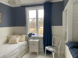 Postel nebo postele na pokoji v ubytování Ingmarsö B&B