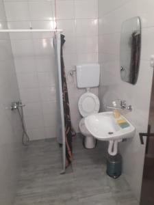 Et badeværelse på Apartmani Zivkovic