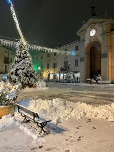 In pieno centro storico Ca Marì e Casa Elena v zimě