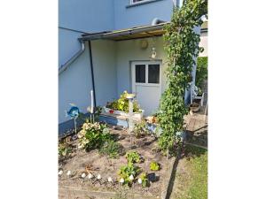 Taman di luar Ferienunterkünfte Schröder mit WLAN, Garten & Grill