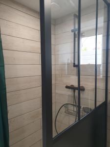 Koupelna v ubytování Gîte proche de Sainte Mère Eglise