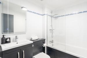 Kylpyhuone majoituspaikassa Centrally located Islington