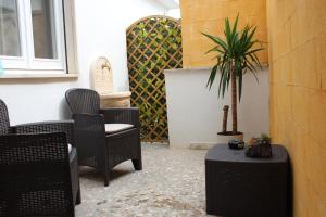 Posezení v ubytování B&B DEGLI ANGELI