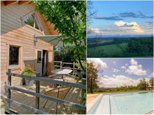 Bazén v ubytovaní Chalet La clef des champs - Vue Imprenable - Piscine alebo v jeho blízkosti