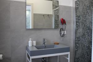 Koupelna v ubytování B&B DEGLI ANGELI