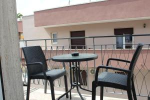 Balkón nebo terasa v ubytování B&B DEGLI ANGELI