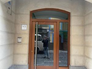 Η πρόσοψη ή η είσοδος του Barria