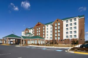 a rendering of a hotel with a parking lot at Hilton Garden Inn Washington DC/Greenbelt in Greenbelt