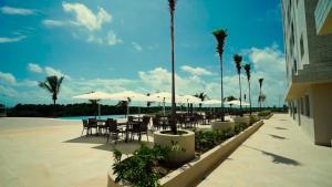 En generel havudsigt eller havudsigten taget fra lejligheden