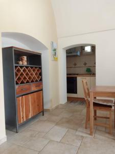 Kuchyň nebo kuchyňský kout v ubytování Masseria Ricci