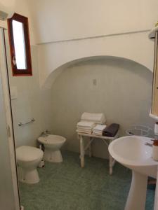 Koupelna v ubytování Masseria Ricci
