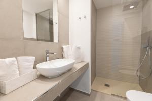 Koupelna v ubytování Antares Rooms and Suites