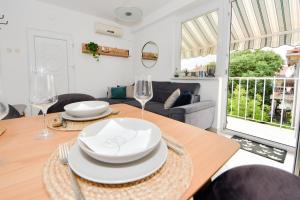 Posezení v ubytování Apartman Lora