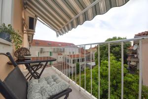 Balkón nebo terasa v ubytování Apartman Lora