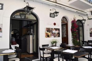 Restaurace v ubytování Casa Vera, Capri