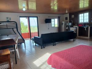 Kuchyň nebo kuchyňský kout v ubytování Hotel Cabañas Casita La Ermita