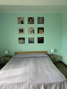 Postel nebo postele na pokoji v ubytování B&B il riccio