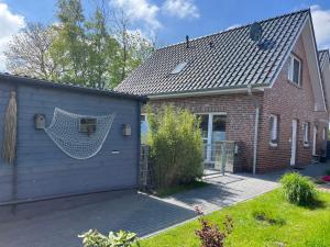 Bygningen som feriehuset ligger i