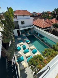 Bazén v ubytování Canggu Central Hostel nebo v jeho okolí