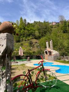 Bazén v ubytování Afara Bungalows Otel & Cafe nebo v jeho okolí