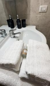 Koupelna v ubytování Casa vacanze Giuliani via Rasiglia