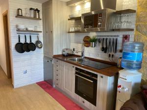 Kuchyňa alebo kuchynka v ubytovaní Apartamento Atico Duplex de 1 dorm en Tarifa