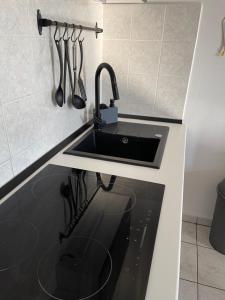 Kuchyňa alebo kuchynka v ubytovaní Apartman Hrusta Crikvenica