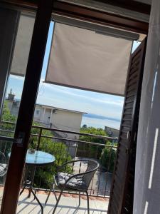 Balkón alebo terasa v ubytovaní Apartman Hrusta Crikvenica