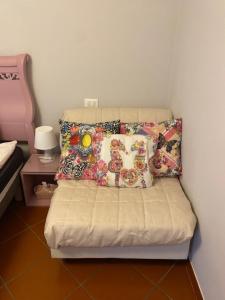 Postel nebo postele na pokoji v ubytování Da Francesca