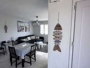 Fotografia z galérie ubytovania Beau T3 avec terrasse, proche du centre, climatisé, à 10 min des Thermes - Balaruc-les-Bains - FR-1-503-136 v destinácii Balaruc-les-Bains