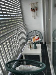 Напої в Appartement avec vue panoramique de Pointe-à-Pitre