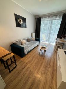 Posedenie v ubytovaní GARBARY Old Town LUX Apartment 106, self check-in 24h, free parking