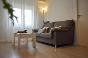 Posezení v ubytování Cozy Flat