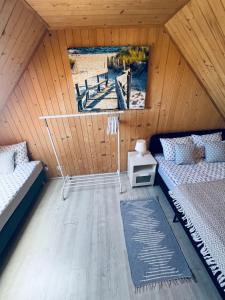 Postel nebo postele na pokoji v ubytování Baltic Star