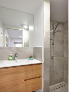 Koupelna v ubytování North Hobart townhouse close to the action + 21 fotografií