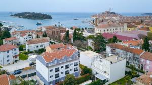 an aerial view of the city of dubrovnik at Villa Grace in Rovinj +10 photos