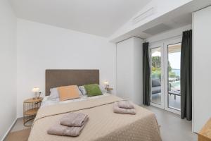 Postel nebo postele na pokoji v ubytování Holiday Home Pisačić