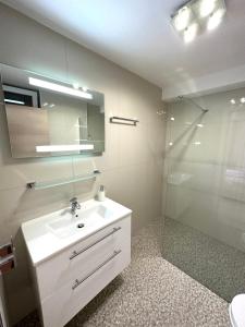 Kúpeľňa v ubytovaní Villa Perla