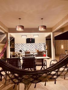 Χώρος καθιστικού στο Residencial Floreana Apto Estrela +11 φωτογραφίες