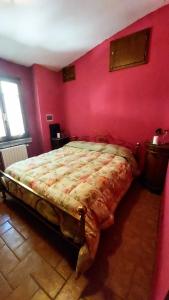 Llit o llits en una habitació de Il Nido delle Civette