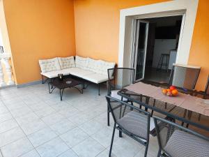 Гостиная зона в Apartmani Seka