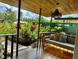 Un balcón o terraza de Almendros Eco-Villas