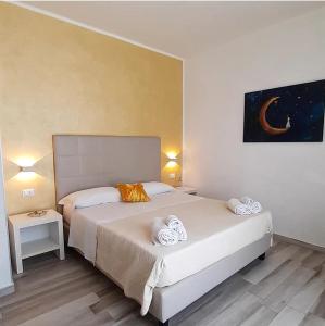 Postel nebo postele na pokoji v ubytování B&B Selene
