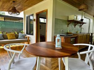 Zona de estar de Almendros Eco-Villas