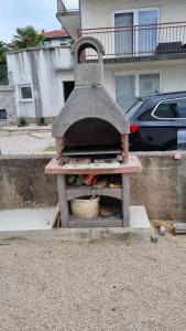 Grillfaciliteterne i lejligheden som gæsterne kan bruge