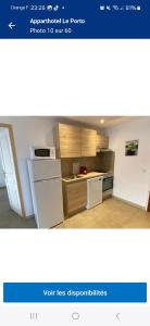 Kuchyň nebo kuchyňský kout v ubytování Entre montagne et mer