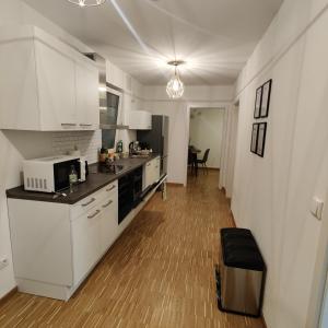 Η κουζίνα ή μικρή κουζίνα στο Hyggelig - Die Kleine Stadtoase