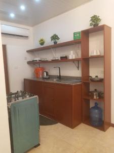 Virtuvė arba virtuvėlė apgyvendinimo įstaigoje Wisroc Oasis